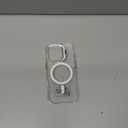 IDweel for iPhone 17 Case with Built-in Camera Stash Stand, Compatible with MagSafe, Slim Fit & Lightweight, Magnetic Hard Back Soft Edge Anti-Yellow Anti-Fingerprint Flexible Shockproof Cover,Clear