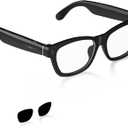 AI Smart Glasses with 800W HD Camera & 1080P Video Recording | AI Translation Assistant & Voice Control | Bluetooth 5.3 & WiFi | Anti-Blue Light & Polarized Lenses Included(V03-T8)