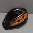 Bell Richter Youth Bike Helmet, Black/Orange Rooster, 54-58cm