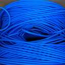 JAVEX 23AWG CAT6 Ethernet Cable Wire UL Certified [1000 Feet/305M] Made in Taiwan Solid Bare Copper 600MHz, PoE++ up to 100W, ETL Listed, TAA Compliant, UTP Ethernet Bulk Cable, Blue