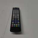 UltraPro Backlit One Touch Instant Pairing Replacement Remote Pre-Programmed for Samsung, Sony, LG, Vizio, Roku TV 2 Device 80830, Black