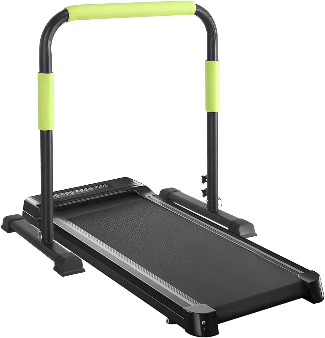 Walking Pad Handle Bar Only,31.4"-43.4" Adjustable Handrail Height - Universal Safety Handrail for 24.4" Wide Treadmills, Stable Support for Home Office Walking Pad, Gym Use,Tool-Free Assembly