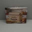 Extra Large Folding Bread Proofing Box, Dough Proofer 68-104F Temp Control 48H Timer, Sourdough Starter Warmer with Metal Rack, Foldable Proofing Basket for Baking Pizza Yogurt Soften Butter Choc (Beige)