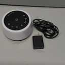 Color Noise Sound Machines with 10 Colors Night Light 25 Soothing Sounds and Sleep White Noise Machine 32 Volume Levels 5 Timers Adjustable Brightness Memory Function for Adults Kids Baby (White)