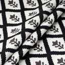 2 x Black Throw Pillow Covers Black and White Pillow Covers 18x18 for Couch Modern Farmhouse Block Print Cushion Cases Grey Boho Home Decor for Sofa Chair Bedroom Living Room Gray