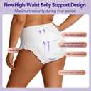 Individually Wrapped Disposable Incontinence Underwear for Women | Soft & Breathable Adult Diapers Women Large Overnight | Single-use Postpartum Underwear for Women Travel & Postpartum Essentials