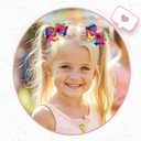 3PCS Hair Bows for Girls Hand-made Colorful Grosgrain Ribbon Hair Bows Alligator Clips Hair Accessories Barrettes for Little Teen Toddler Girls Kids (Gold Fish Scale)