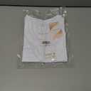 Women's Sleeveless Crew Neck Bodysuit Top Sexy Slim Summer Stretch Tank Top (White, XS)