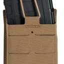 IDOGEAR SPORTS Rifle Mag Pouch 5.56mm Magazine Pouch with Quick Release Insert Clip MOLLE AR M4 M16 Mag Holder Laser-Cut Pouch