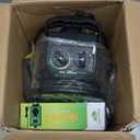 BioGreen Electric Greenhouse Heater & Fan with Digital Thermostat PALMA | 1500 Watts, 5100 BTU/hr | 5800 ft/h Air Circulation -58 to 210.2F | Stainless Steel | Spraywater Proof (Black)