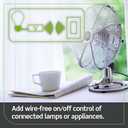 Leviton Decora Smart Switch Anywhere Companion, Add Wire-Free 3-Way/4-Way/5-Way On/Off Control to Decora Smart Wi-Fi 2nd Gen Switches, Automatic, DAWSC-1RW, White