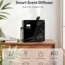 2026 Upgraded 3500 Sq.Ft HVAC Scent Diffuser for Home, Smart Whole House Scent System with App & Remote Control, Hotel Collection Waterless Diffuser for Large Room, Cold Air Tech, 600mL, Marble Black