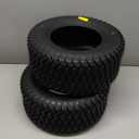 MaxAuto 2 Pcs 16x6.50-8 Lawn Mower Tire for Garden Tractors Riding Mowers, 4PR, Tubeless