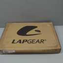 LAPGEAR Home Office Pro Lap Desk with Wrist Rest, Mouse Pad, and Phone Holder - Oak Woodgrain - Fits up to 15.6 Inch Laptops - Style No. 91599