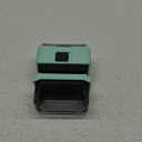 Trodat Printy 4912 Self Inking Do it Yourself (DIY) 4 line Personalized Custom Message or Address Stamp kit with Black Ink, Impression Size: 3/4 x 1-7/8 inch (Green)