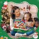 2025 Christmas Advent Calendar, Slow Rising Squishy Toys 24 Days Countdown Calendar Soft Cute Stress Relief Toys for Kids Girls Boys Teens Rewards Christmas Party Favor Gifts