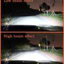 TOJIO A Pair of H4656 Super Vision Crystal Headlight, Halogen Sealed Beam Headlight, (5square,127mm), Replaces# H4656 (a pair)