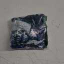 SUUKSESS Women Sexy Tummy Control One Piece Swimsuits Halter Push Up Bathing Suits (Large, #1 Blue Floral)