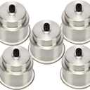 Stainless Steel Cup Drink Holder with Drain for Marine Boat RV Camper,Stainless Steel Boat Cup Holder,Pontoon Cup Holder Inserts(5Pack of 2) by Lucky Seven
