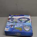 Track Car Toys, 269 PCS Racing Tracks Toy, Create A Frozen World Race Road, Flexible Tracks Playset & 2 PCS Cool Race Cars, Toddler Toys Birthday Gifts for Age 3 4 5 6 Year Old Boys Girls (Blue)