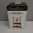 Pro Sourdough Starter Kit - 39 Oz Glass Sourdough Starter Jar (With Cloth Lid,Silicone Base,Scraper,Date Tracker,Temp Strip) - Sourdough Bread Baking Supplies For Sour Dough Bread Loaf (Red)