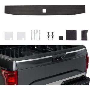 RANSOTO Tailgate Molding Top Trim Cap Compatible with 2021 2022 2023 2024 2025 Ford F150 F-150 Flexible Flex Step Center Cover Replace FO1904150C ML3Z-9940602-A