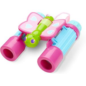 Melissa & Doug Sunny Patch Cutie Pie Butterfly Binoculars - Pretend Play Toy