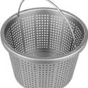 Aluminum Inground Pool Skimmer Basket for Pentair U-3 and Hayward SP1070 Skimmer Basket - 8 Inch Metal Pool Basket Replace SPX1070E 08650-0007 B-9 Filter Basket