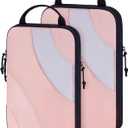 BAGSMART Compression Packing Cubes, 6 Set/4 Set/2 Set Travel Packing Cubes for Carry on Suitcases, Compression Suitcase Organizers Bag Set & Travel Cubes for Luggage, Lightweight Packing Organizers