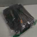 Bluboon Vintage Backpack Leather Trim Casual Bookbag Men Women Laptop Travel Rucksack (Black)