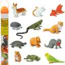 Safari Ltd. Pets TOOB - 12 Figurines of Household Pets - Educational Toy Figures for Boys, Girls and Kids Ages 3+