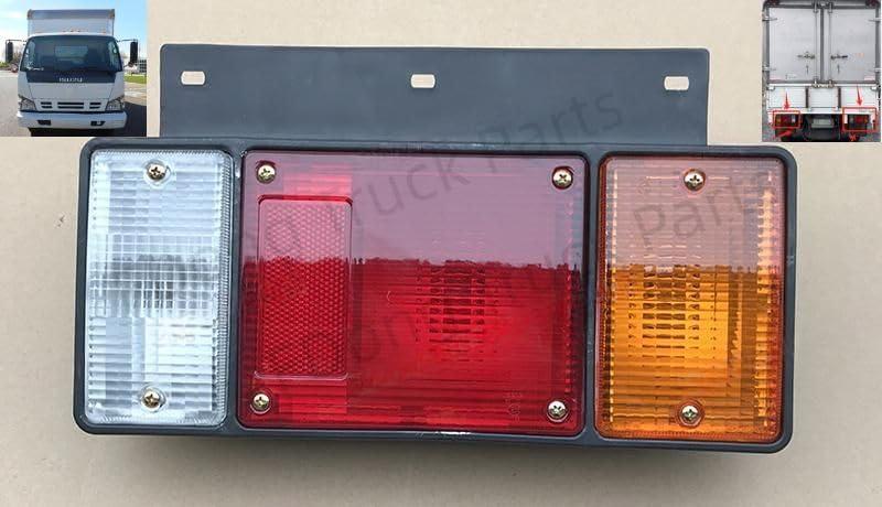 Truck Taillight of Rear LampTail Light 12V Replacement for W Series Isuzu Elf Truck NPR HD NKR NHR NRR FSR FRR(RH) (RH-Passenger Side)