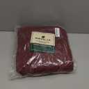 PAVILIA Maroon Red Knit Throw Blanket for Couch Bed, Soft Knitted Farmhouse Sofa Throw for Living Room, Lightweight Decorative Fall Throw Blanket for Chair, Outdoor Textured Boho Blanket, 50x60