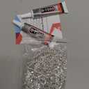 2 Yard Rhinestone Trim Fringe with B7000 Glue, Irregular Rhinestone Fringe Belt Rhinestones Tassel, Sparkle Diamond Fringes Rhinestones Ribbon Tassel Chain for DIY Clothing Wedding Decoration