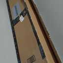 AOSKY Cordless Zebra Blinds for Windows Pull Down Roller Window Shades Dual Layer Light Filtering Privacy for Day and Night, Free-Stop Door Shades for Home Easy to Install (34" W X 72" H, White) 3