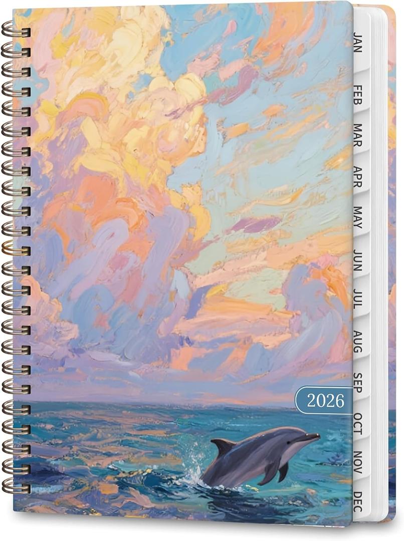 4 x 2026 Planner, Weekly and Monthly Calendar Academic Planner, Jan 2026 - Dec 2026, Planning Agenda Book for Desk Accessories and School Supplies - A5 (6.3'' x 8.5'')