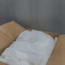 Dreaming Casa Solid Sheer Curtains Draperies White Rod Pocket 2 Panels 72" W x 96" L