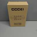 CCCEI Heavy Duty Power Strip Surge Protector, Metal 8 Outlets Power Strip for Appliance. Garage Shop Industrial Workbench 15 AMP Outlets Strip. 10FT Extension Cord. Set