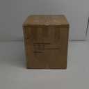 ARNIS Modern Plant Pots, Set of 2 Large Planters with Stand, Decorative Planters, Metal Pots with Drainage Holes for Living Room, Office, Garden or Balcony, 8.25 &10.5 Inch, Dark Cement Matte