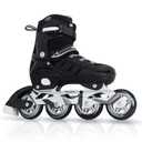 Inline Skates for Adults Men Women, Adjustable Aggressive Durable Roller Blades with Giant Wheels, High Performance Skates for Male Female Black Size XX-Large - Adult (9-11.5
Men/10-12.5 Women)