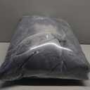 JONIYEAR Solid Thick Fuzzy Bubble Faux Rabbit Fur Blanket Twin Size 60" x 70", Decorative Bumpy Cute Cozy Fluffy Gray Warm Blanket for Winter, Oversized Reversible Poofy Comfy Shag Furry Throw, Grey