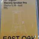 EAST OAK Ridgewood Pro 30" Electric Smoker Built-in Meat Probe & Elevated Stand for Outdoors Up to 6 Longer Smokes, Adjustable Side Chip Loader Smoke More with 725 sq in Cooking Area