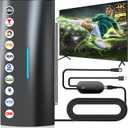2800+ Miles Range Strongest TV Antenna,2025 Digital Antenna for Smart TV Indoor with Amplifier