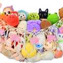 Stuffed Animal Storage Hammock,Large Stuffed Animal Net Or Hammock Wall Hanging Net, Plushie Net, Toy Hammock For Stuffed Animals,Net For Stuffed Animals Corner Large For Nursery Baby Bedroom Playroom