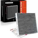 A-Premium Cabin Air Filter with Activated Carbon Compatible with Honda CR-V, CRV, Civic, Odyssey, HR-V, HRV,Clarity, CR-Z, Fit, Insight & Acura MDX, RDX, TLX, Integra