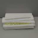 MTLEE 6 Pieces Christmas Soy Candles Scented Candles Winter Christmas Tree Cone Candles Home Decor Pinecone Candle Handmade Wax Candle for Bedroom Bathroom Party (White) (Small)