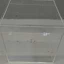 Clear Square Acrylic Boxes, Acrylic Cube Containers with Lid, Plastic Storage Boxes 8 x 8 x 8 Inches for Candy, Cookies, Coins, Tea, Cosmetics, Jewelry and Trinkets