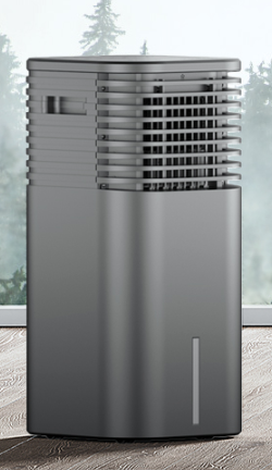 24" Windowless Portable Air Conditioner, 15H Timer & 120Oscillation, 3-IN-1 Portable AC Unit with Remote, 2-Gal Tank, 3 Modes & 3 Speeds, Ultra-Quiet Ventless Swamp Cooler for Home Office, Onyx