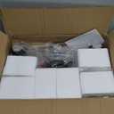 3-Light Bathroom Light Fixtures, 17.23" Black Modern Vanity Lights with Clear Glass Shade, Bathroom Wall Lamp for Mirror Kitchen Living Room Hallway Cabinet Porch