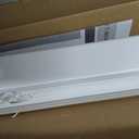 Cordless 1 Inch Window Blinds, Mirrotek Cordless Blinds Light Filtering Mini Blinds (30'' x 64''), White